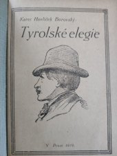 kniha Tyrolské elegie, O. Petr 1919