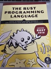 kniha the rust programming language, No Starch Press 2019