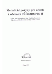 kniha Metodické pokyny pro učitele k učebnici Přírodopis II, Scientia 1999