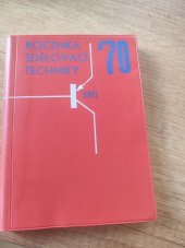 kniha Ročenka sdělovací techniky 1970, SNTL 1970