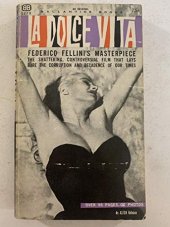 kniha La Dolce Vita Federico Fellini's Masterpiece, Ballantine Books 1961