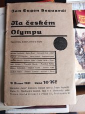 kniha Na českém Olympu : Vzpomínky, humor, ironie a satyra, s.n. 1930