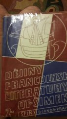 kniha Dějiny francouzské literatury v obrysech. Díl II, - Renesance a reformace, Sfinx, Bohumil Janda 1948