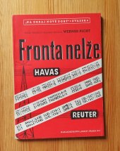 kniha Fronta nelže Havas-Reuter, Orbis 1941