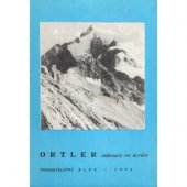 kniha Ortler (Itálie) : průvodce VHT, Alpy 1991