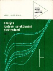 kniha Analýza iontově selektivními elektrodami, SNTL 1979