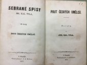 kniha Pout českých umělců Novela, Knížecí arcibiskupská kněhtisk. 1857