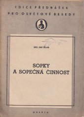 kniha Sopky a sopečná činnost, Osveta 1952