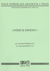 kniha Cvičení ze statistiky I, ČZU PEF Praha ve vydavatelství Credit 2001