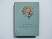 kniha Šumavské povídky, Jos. R. Vilímek 1934