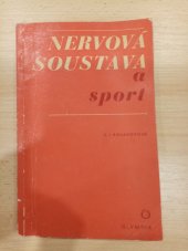 kniha Nervová soustava a sport, Olympia 1971