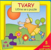 kniha Tvary učíme se s puzzle, Rebo Productions 2004