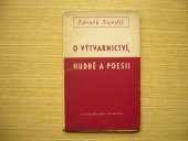 kniha O výtvarnictví, hudbě a poesii, Československý spisovatel 1952