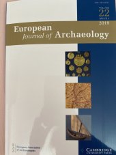 kniha European Journal Of Archaeology, Cambridge University Press 2019