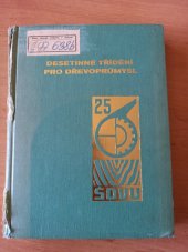 kniha Desetinné třídění pro dřevoprůmysl , Alfa 1972