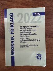 kniha Sborník příkladů 2022, Komora daňových poradců ČR 2022