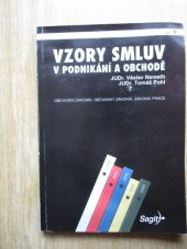 kniha Vzory smluv v podnikání a obchodě, Sagit 1995