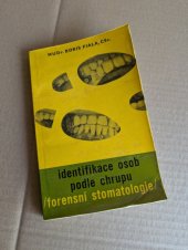 kniha Identifikace osob podle chrupu [forensní stomatologie], SZdN 1968