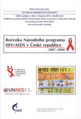 kniha Ročenka Národního programu HIV/AIDS v České republice 2007-2008, Státní zdravotní ústav 2008