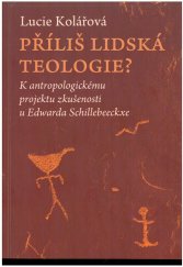 kniha Příliš lidská teologie? K antropologickému projektu zkušenosti u Edwarda Schillebeeckxe, Pavel Mervart 2022