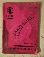 kniha Katalog náhradních dílů Skútr Čezeta 1958, Mototechna 1958