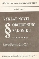 kniha Výklad novel Obchodního zákoníku, Trizonia 1993