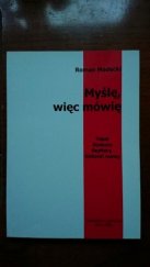 kniha Myśle, więc mówię tekst, dyskurs, szyftery, gatunki mowy, Masarykova univerzita 2006