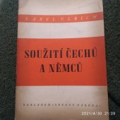 kniha Spolužití Čechů a Němců dějinný přehled, Nakladatelství Obrany národa 1941