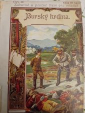 kniha Burský hrdina povídka z nedávných bojů v jižní Africe, Vladimír Neubert 1904