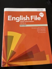 kniha English File fourth edition Upper-intermediate Workbook, Oxford 2018