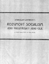 kniha Rozumový socialism Jeho prostředky / Jeho cíle, Sborník pro gnosticism a okkultism 1907