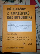 kniha Obvodová technika kmitočtové modulace. Díl 4., Sportpropag 1988