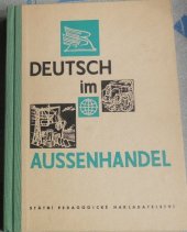 kniha Deutsch im Aussenhandel Vysokošk. příručka, SPN 1961