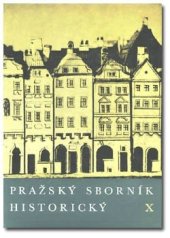 kniha Pražský sborník historický X., Orbis 1977