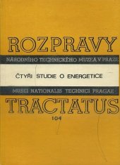 kniha Čtyři studie o energetice, Národní technické muzeum 1986