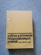 kniha Výživa a kŕmenie hospodárskych zvierat, Príroda 1989