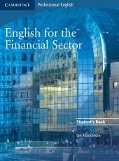 kniha English for the Financial Sector Student´s Book, Cambridge University Press 2008