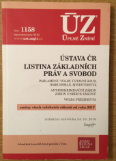 kniha ÚZ Ústava ČR, Sagit 2016