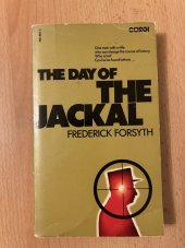 kniha The Day of Jackal, Corgi Books 1971