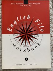 kniha English File  workbook, Oxford University Press 1996