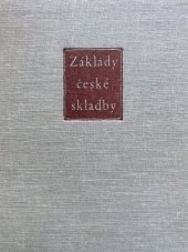 kniha Základy české skladby, SPN 1962