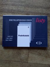 kniha Listy 4, - Podnikatelé - kdo? co? kdy? kde? jak? proč?., Encyklopedický dům 1997