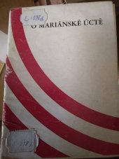 kniha O mariánské úctě  Apoštolská exhorta Marialis cultus, Křesťanská akademie 1977