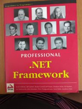 kniha Professional.NET Framework, Wrox 2001