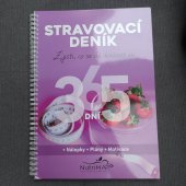 kniha Stravovací deník Zjisti, co se dá dokázat za 365 dní, Nutrima 2020