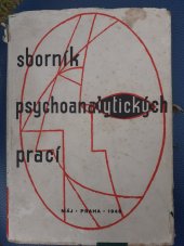 kniha Sborník psychoanalytických prací 1948 Ročenka společnosti pro studium psychoanalysy v Praze, Máj 1948