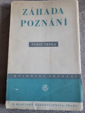 kniha Záhada poznání, E. Beaufort 1946