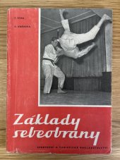 kniha Základy sebeobrany, Sportovní a turistické nakladatelství 1957