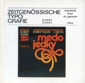 kniha Zeitgenössische Typografie, Odeon 1981