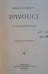 kniha Pavouci blouznivé a bláznivé chvíle, Grosman a Svoboda 1903